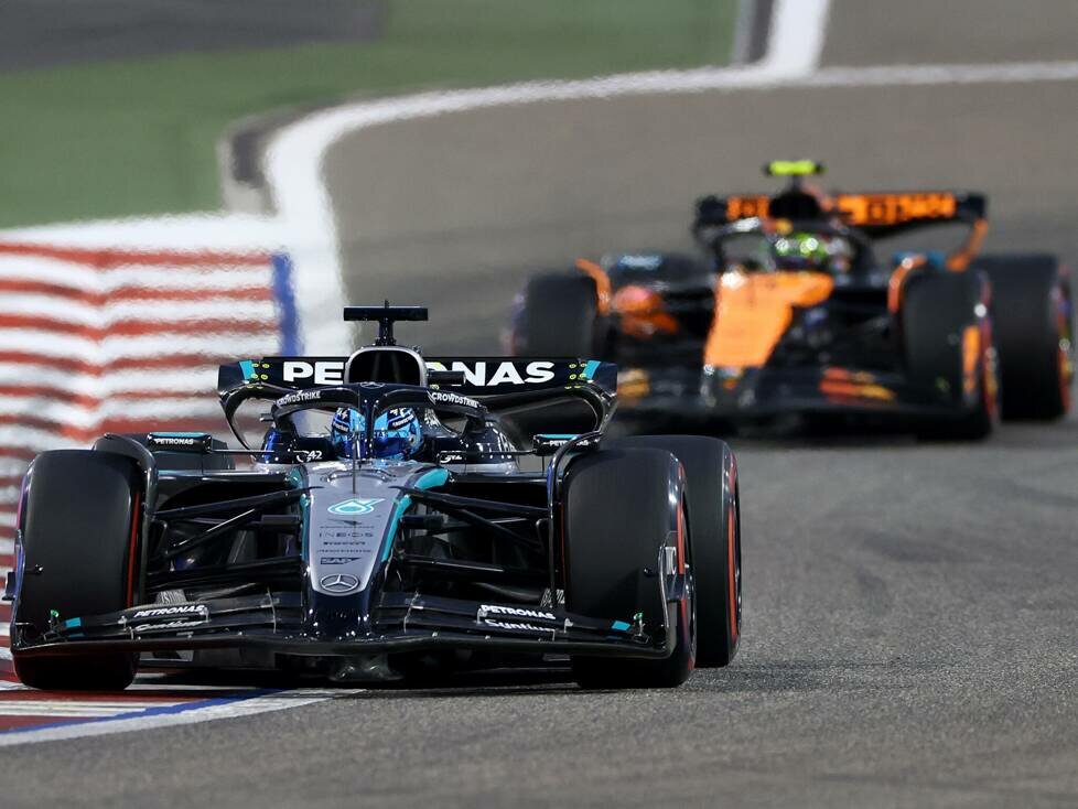 George Russell, Lando Norris