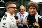 Peter Bonnington und Andrea Kimi Antonelli (Mercedes) 
