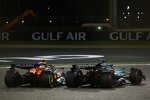 George Russell (Mercedes) und Lando Norris (McLaren) 