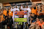 Lando Norris (McLaren) und Oscar Piastri (McLaren) 