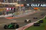 Nico Hülkenberg (Sauber), Isack Hadjar (Racing Bulls) und Fernando Alonso (Aston Martin) 