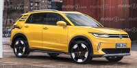 Volkswagen ID.2 X im Rendering von Motor1.com