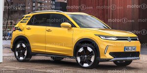 Volkswagen ID.2 X (2026) im Rendering von Motor1.com