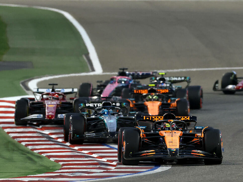 Alle dicht beisammen: Der McLaren-Teamchef glaubt nicht, dass der Vorsprung so groß ist