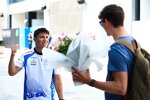 Isack Hadjar (Racing Bulls) und Oliver Bearman (Haas) 
