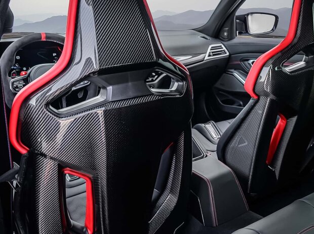 Kohlefaserschalensitze im BMW M3 CS Kohlefaserschalensitze im BMW M3 CS