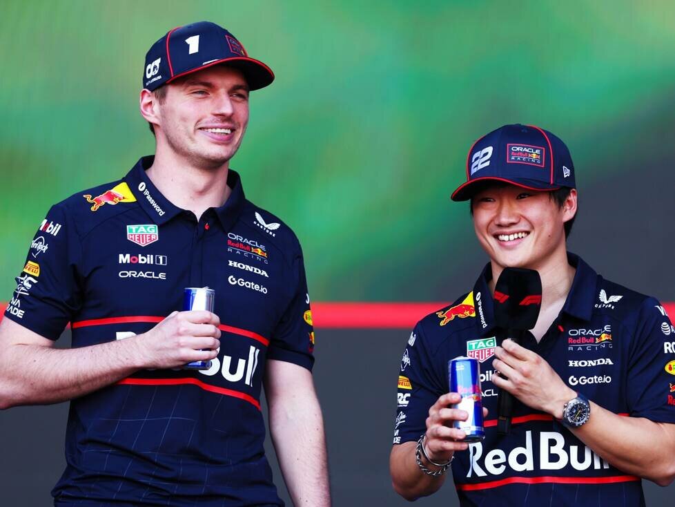 Max Verstappen, Yuki Tsunoda