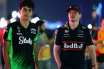 Gabriel Bortoleto (Sauber) und Max Verstappen (Red Bull) 