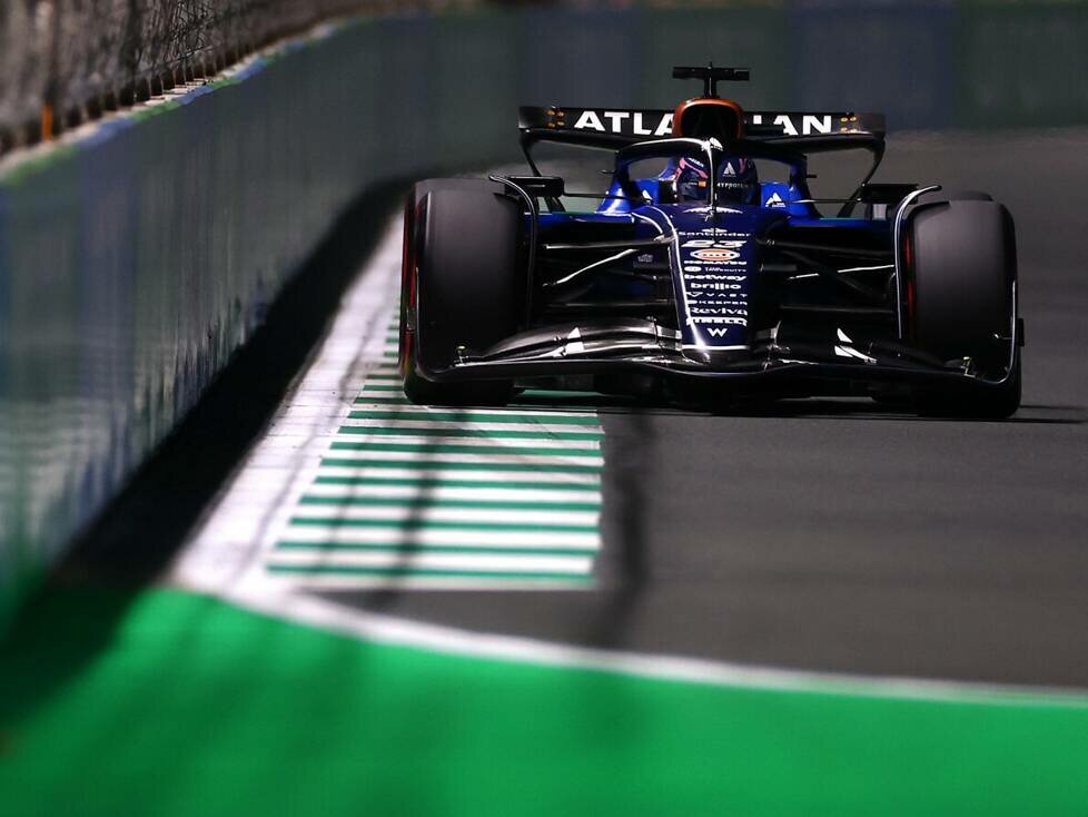 Alexander Albon (Williams FW47) beim Formel-1-Rennen in Saudi-Arabien 2025