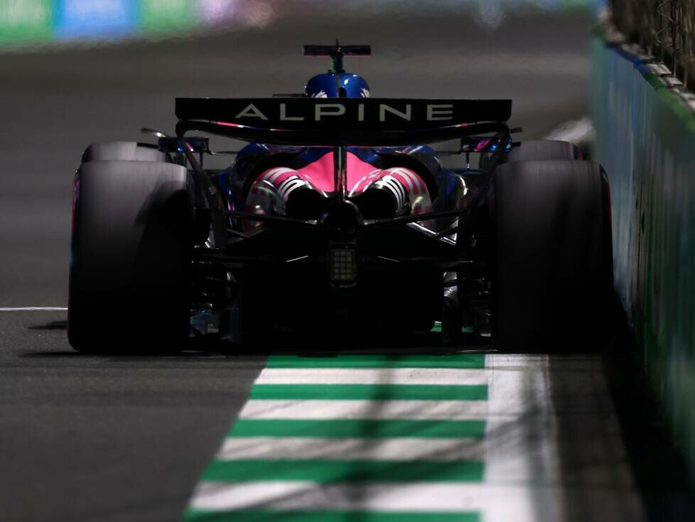 Pierre Gasly (Alpine A525) beim Formel-1-Rennen in Saudi-Arabien 2025