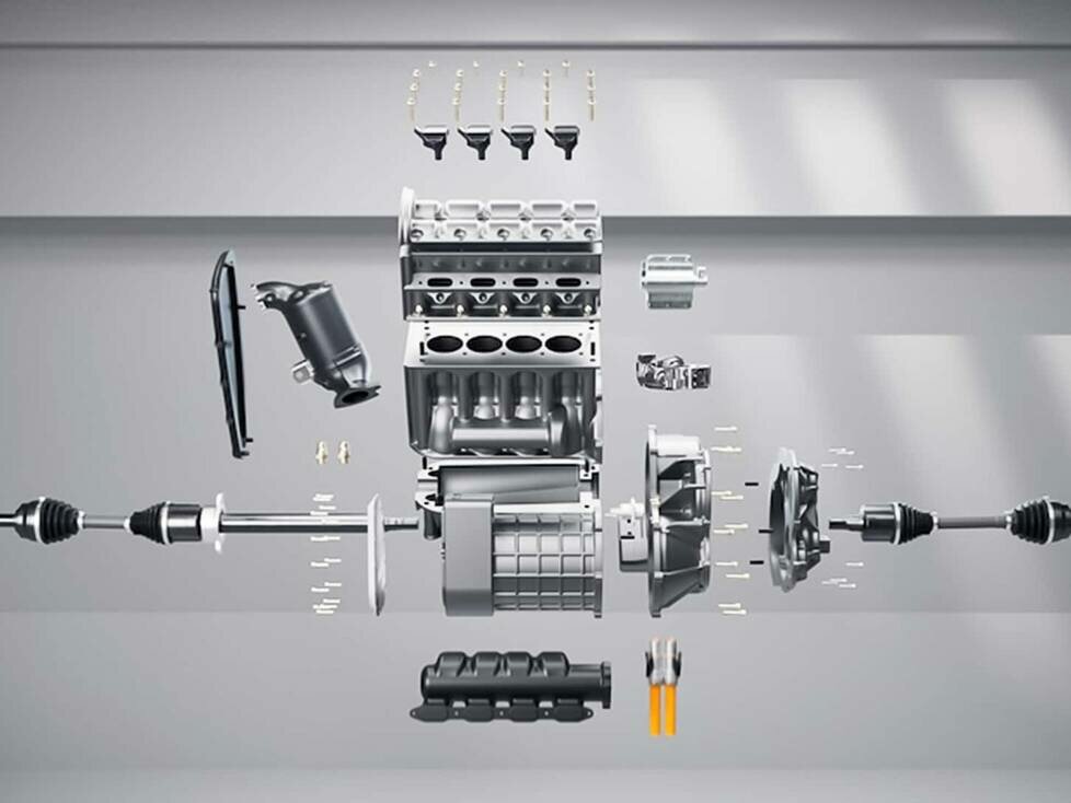 Hybrid-Motorkonzept von Horse Powertrain