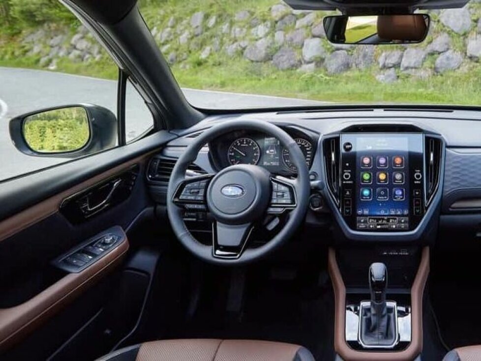 Das Cockpit des Subaru Forester