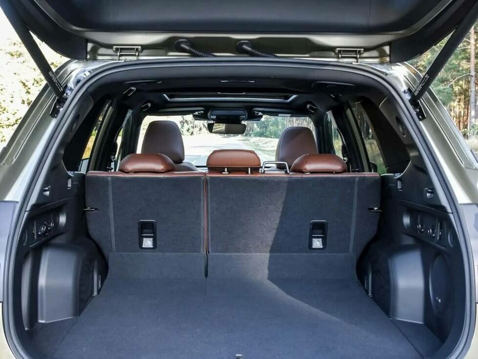 Der Kofferraum des Subaru Forester