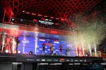 Oscar Piastri (McLaren), Max Verstappen (Red Bull) und Charles Leclerc (Ferrari) 