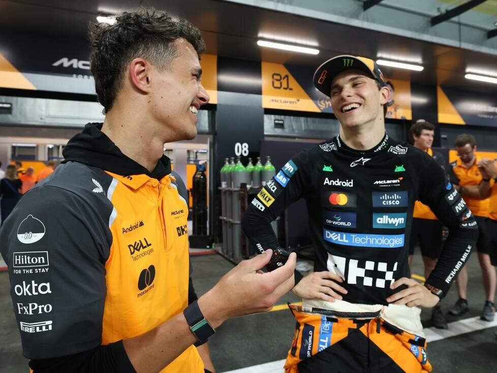 Oscar Piastri, Lando Norris