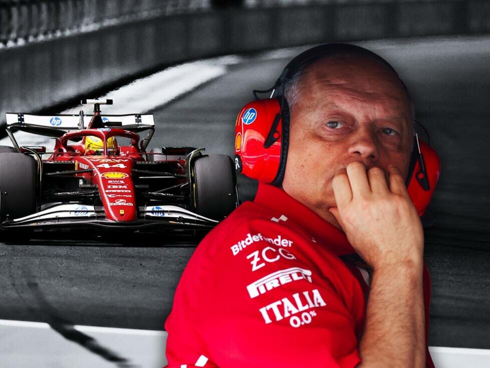 Lewis Hamilton und Frederic Vasseur