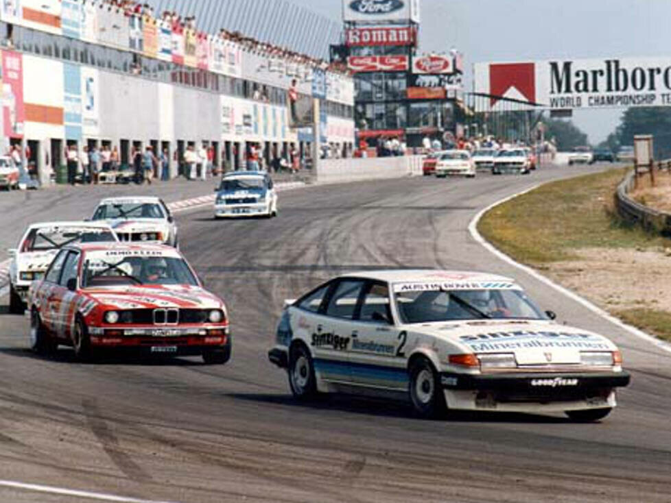 1984 war Manthey mit Rover in der DPM (heute DTM) am Start