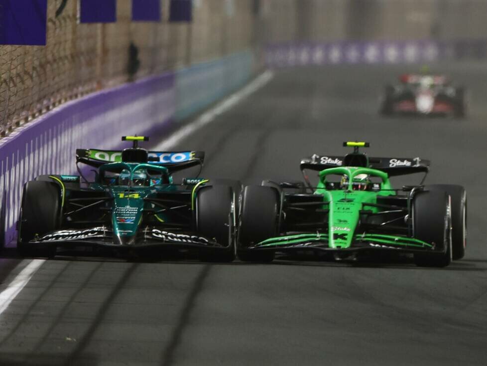 Liam Lawson, Gabriel Bortoleto, Fernando Alonso