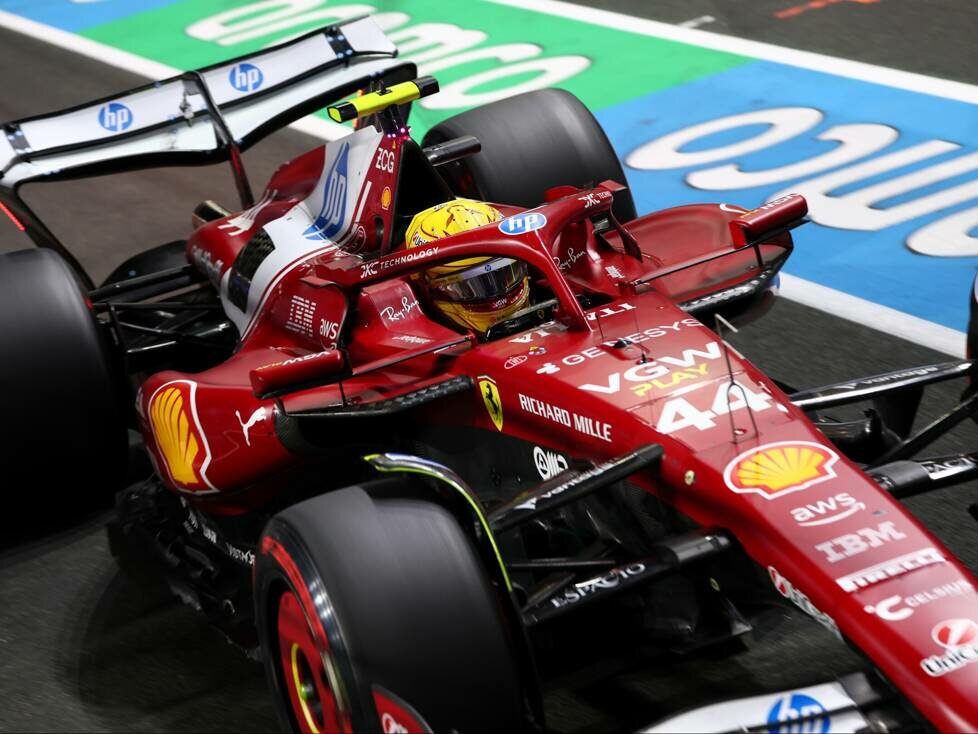 Lewis Hamilton beim Formel-1-Rennen in Saudi-Arabien 2025