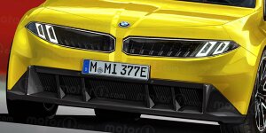 BMW M3 Elektro (2026) im Rendering von Motor1.com