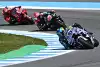 Bild zum Inhalt: MotoGP Jerez 2025: Marc Marquez stürzt! Erster Grand-Prix-Sieg für Alex Marquez