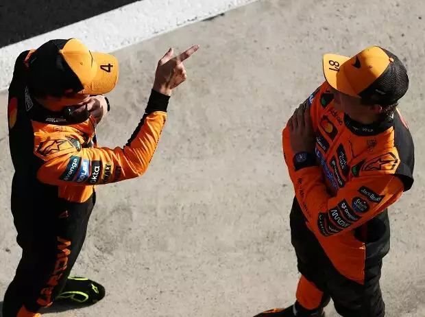 Die McLaren-Fahrer Lando Norris und Oscar Piastri in der Formel-1-Saison 2025 Titel-Bild zur News: Die McLaren-Fahrer Lando Norris und Oscar Piastri in der Formel-1-Saison 2025