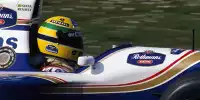 Williams-Fahrer Ayrton Senna beim San-Marino-Grand-Prix 1994 in Imola
