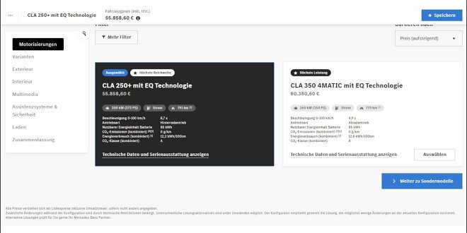 Mercedes-Benz CLA EQ
