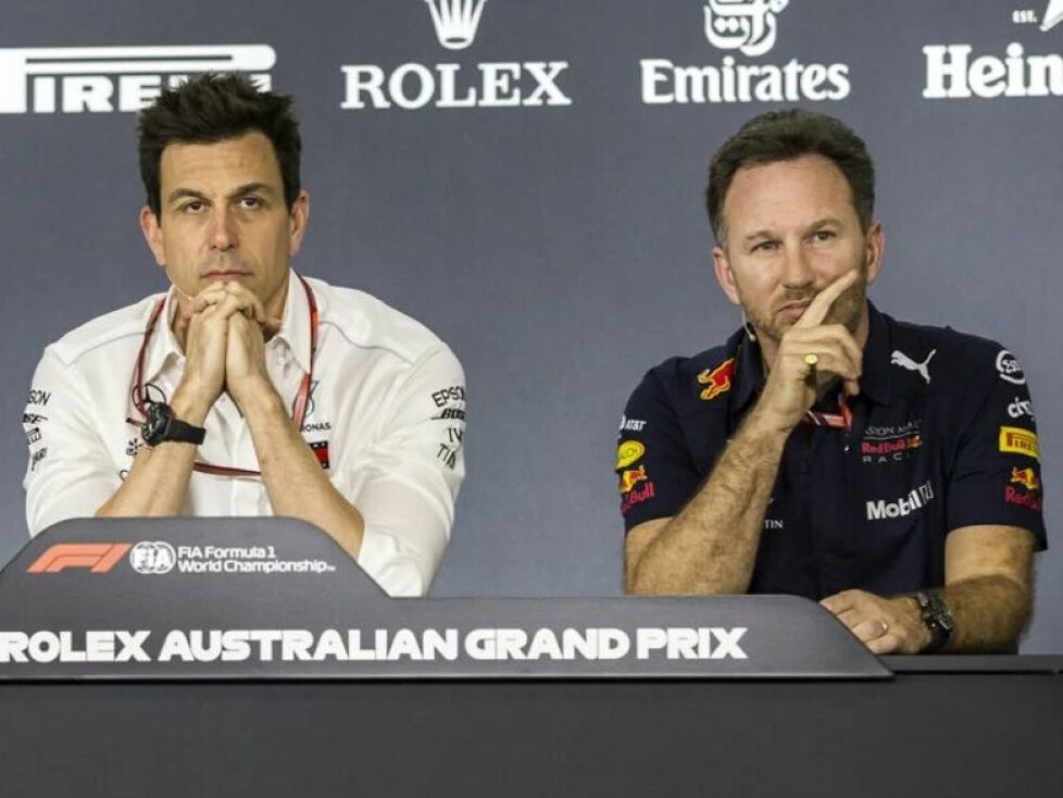 Christian Horner, Toto Wolff