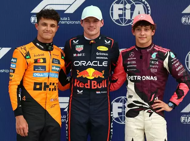 Carson Hocevar, Max Verstappen, Lando Norris Titel-Bild zur News: Carson Hocevar, Max Verstappen, Lando Norris