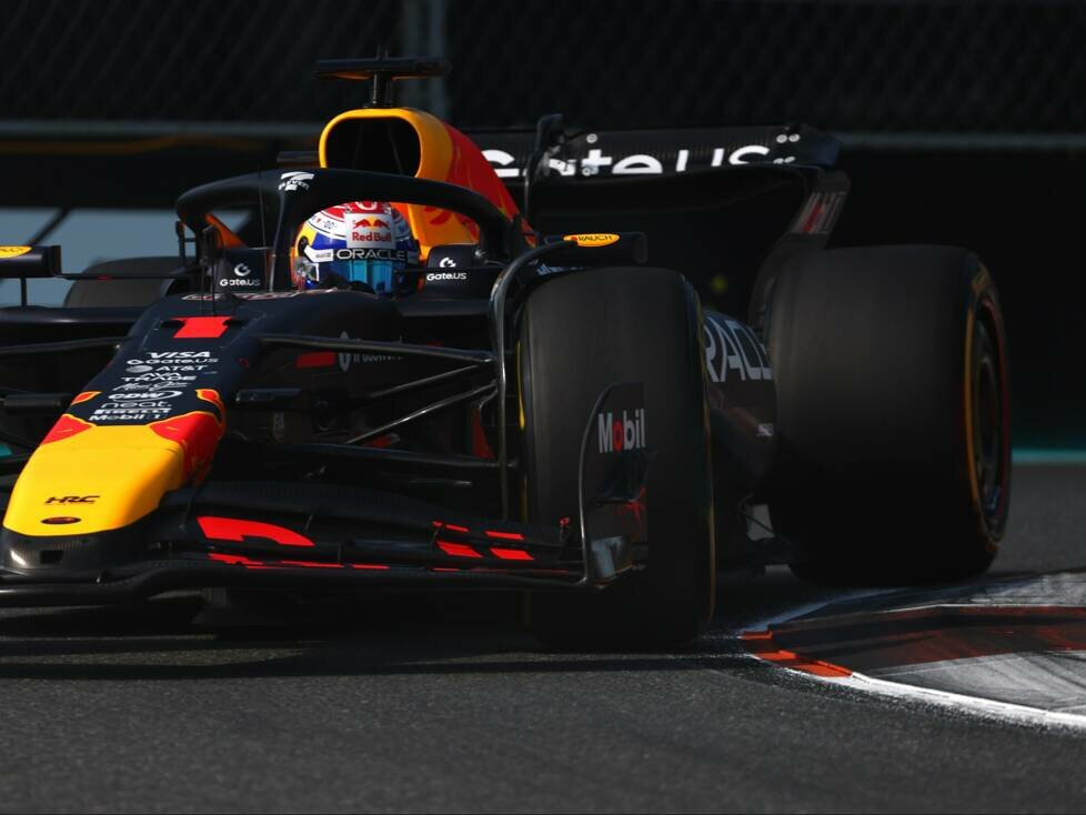 Max Verstappen (Red Bull RB21) beim Formel-1-Rennen in Miami 2025