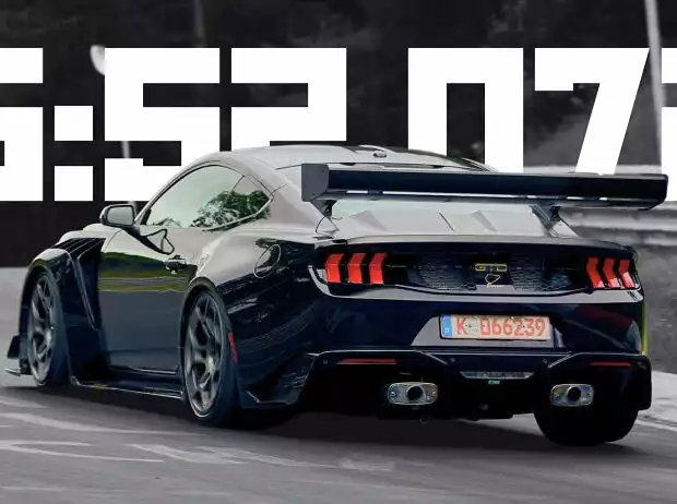 Neue Nürburgring-Bestzeit durch den Ford Mustang GTD Titel-Bild zur News: Neue Nürburgring-Bestzeit durch den Ford Mustang GTD
