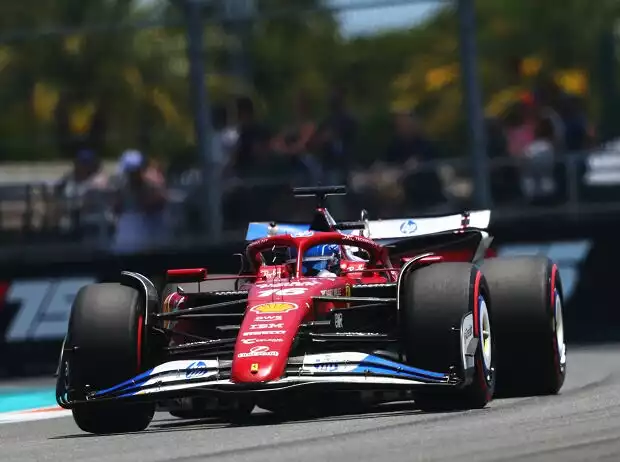 Charles Leclerc ist in Miami "einfach zu langsam" Titel-Bild zur News: Charles Leclerc ist in Miami "einfach zu langsam"