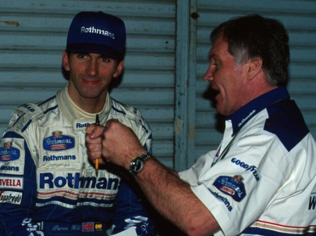 Damon Hill und Patrick Head Damon Hill und Patrick Head