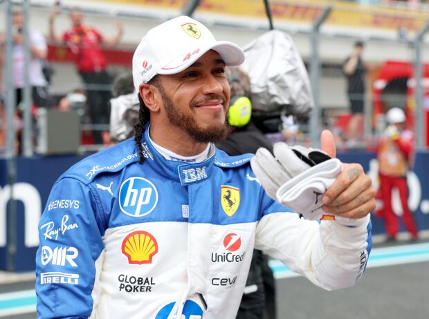 Gut drauf: Das war Lewis Hamilton aber nur nach dem Sprint, nicht nach Q2 Gut drauf: Das war Lewis Hamilton aber nur nach dem Sprint, nicht nach Q2