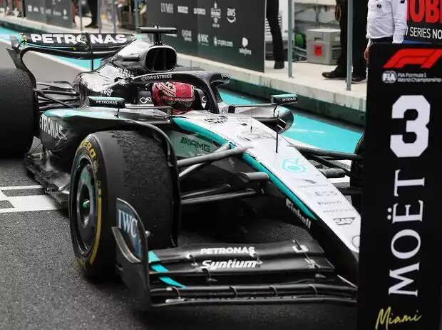 Die 3 für George Russell bleibt stehen: Protest in Miami von der FIA abgewiesen Titel-Bild zur News: Die 3 für George Russell bleibt stehen: Protest in Miami von der FIA abgewiesen