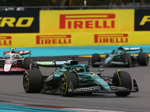 Lance Stroll, Oliver Bearman, Fernando Alonso Titel-Bild zur News: Lance Stroll, Oliver Bearman, Fernando Alonso
