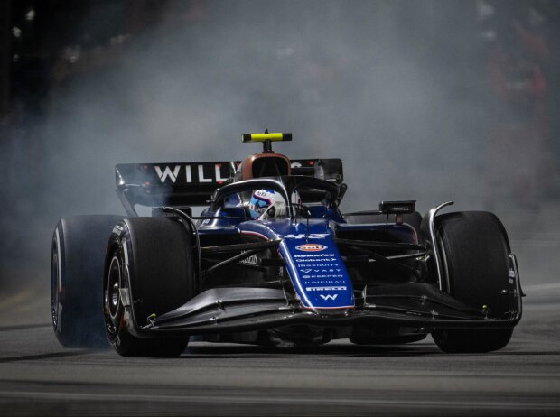 Franco Colapinto als Williams-Fahrer in der Saison 2024 Franco Colapinto als Williams-Fahrer in der Saison 2024