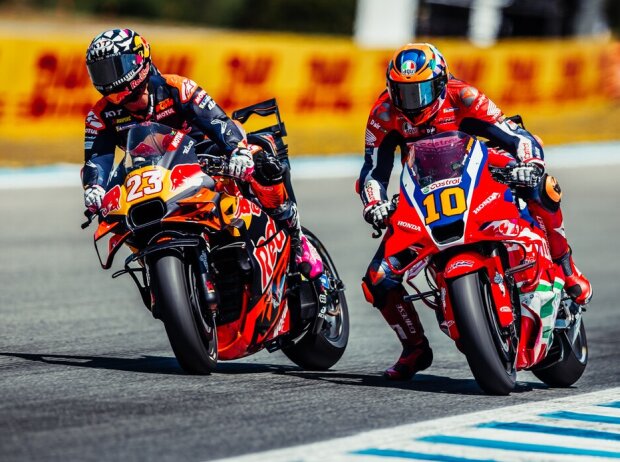 Enea Bastianini, Luca Marini Enea Bastianini, Luca Marini
