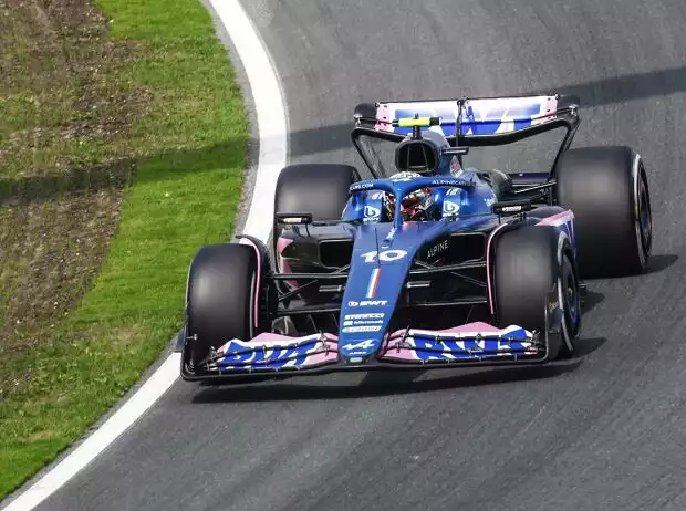 Pierre Gasly im Alpine A523 von 2023 beim Formel-1-Rennwochenende in Zandvoort Titel-Bild zur News: Pierre Gasly im Alpine A523 von 2023 beim Formel-1-Rennwochenende in Zandvoort