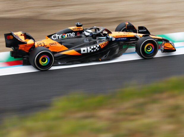 Oscar Piastri (McLaren MCL39) beim Formel-1-Rennen in Japan 2025 Oscar Piastri (McLaren MCL39) beim Formel-1-Rennen in Japan 2025