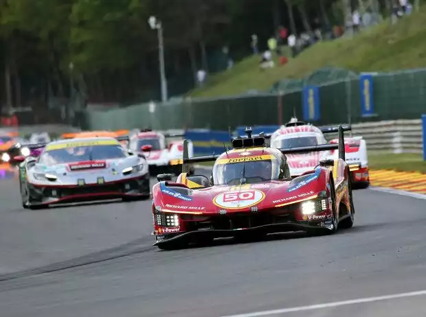Ferrari dominierte das Qualifying in Spa, doch in Sachen Rennpace sieht es eng aus Titel-Bild zur News: Ferrari dominierte das Qualifying in Spa, doch in Sachen Rennpace sieht es eng aus