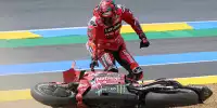 "Kein Gefühl fürs Vorderrad": Bagnaia nach Sprint-Sturz weiterhin verloren