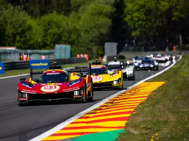 Ferrari siegte erneut, musste aber hart dafür kämpfen Titel-Bild zur News: Ferrari siegte erneut, musste aber hart dafür kämpfen