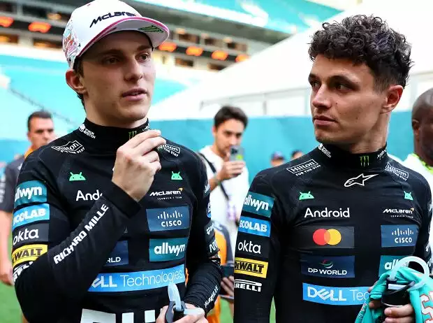 Oscar Piastri, Lando Norris Titel-Bild zur News: Oscar Piastri, Lando Norris