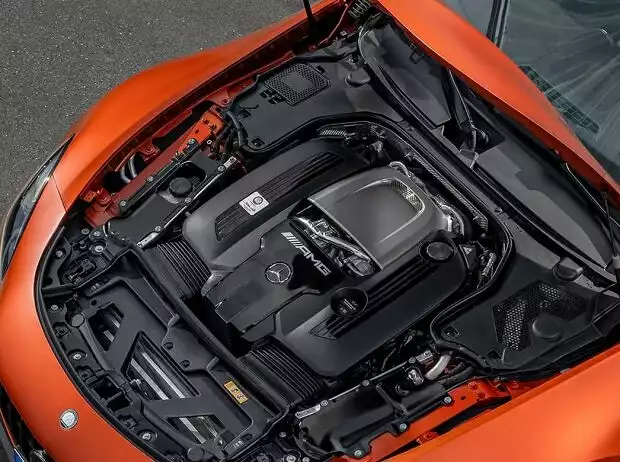 V8-Motor von Mercedes-AMG (Symbolbild) Titel-Bild zur News: V8-Motor von Mercedes-AMG (Symbolbild)