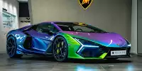 Farbenfroher Lamborghini Revuelto