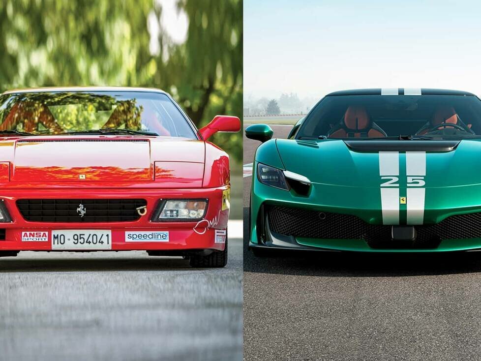 Alle "Speciale"-Ferraris, vom 348 Challenge bis zum 296 Speciale