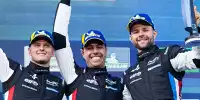 Mick Schumacher auf dem Podium der 6 Stunden von Spa 2025