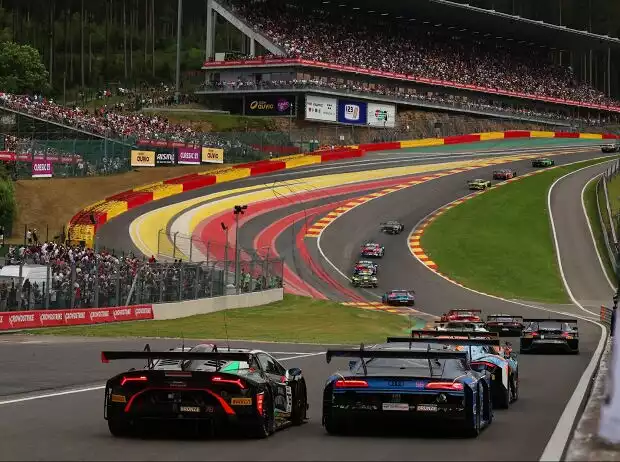 Start der 24h Spa 2024 Titel-Bild zur News: Start der 24h Spa 2024